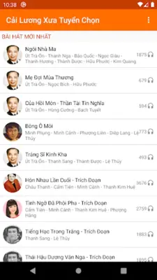 Cải Lương Xưa Tuyển Chọn android App screenshot 7